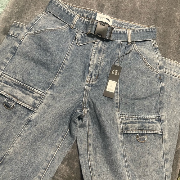 Cargo Jogger Jeans size 9 - Picture 3 of 5